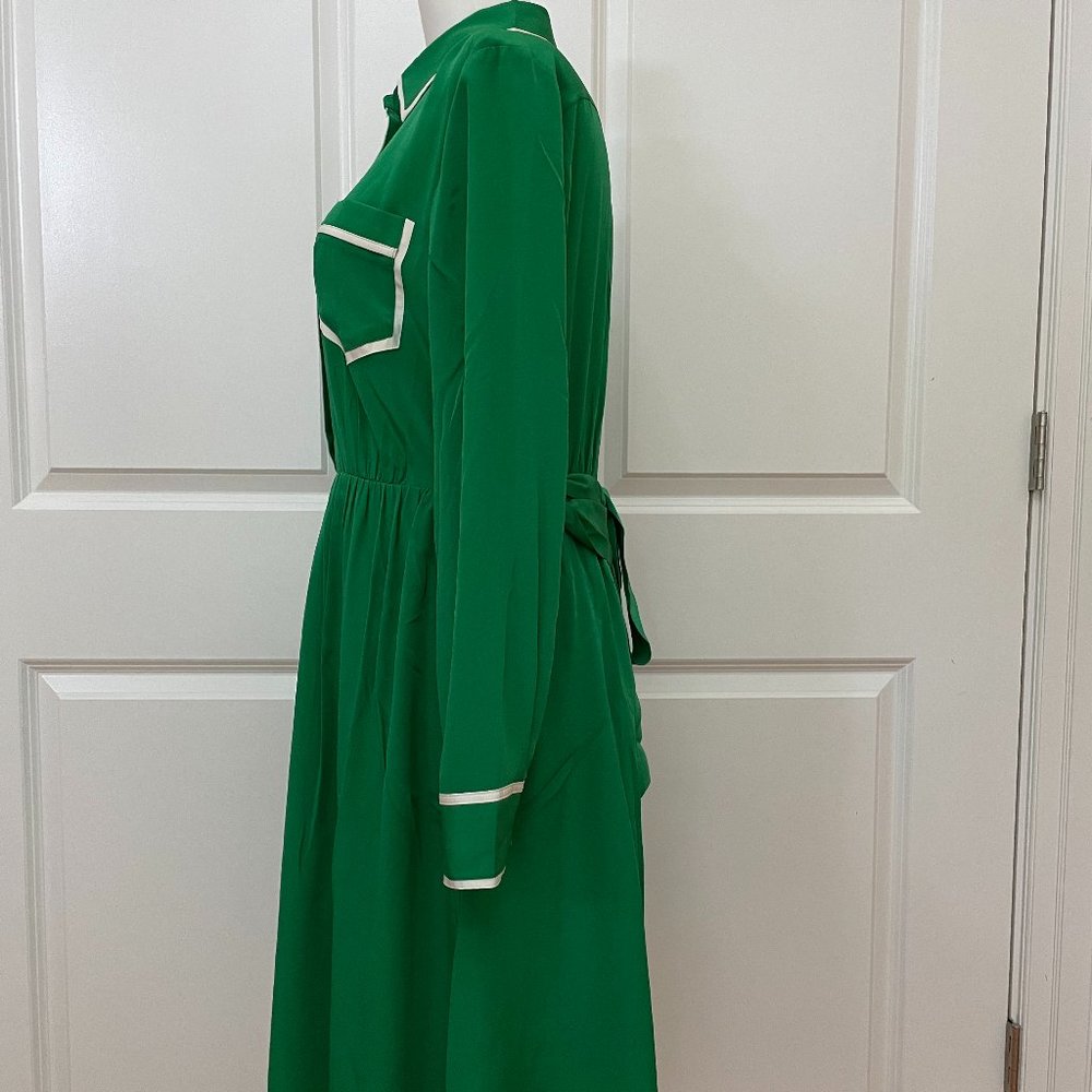 A-line silk shirtdress from J. Crew - Picture 3 of 6